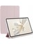 Honor Pad 9 Kılıf Üç Katlı Standlı Deri Tablet Kılıfı Kalem Yuvalı-Pembe (Yurt Dışından) 1