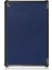 Huawei Mediapad M5 10/m5 10(Pro)-Koyu Mavi Için Üç Katlı Stand Pu Deri Koruyucu Kabuk (Yurt Dışından) 3