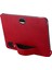 Honor Pad 9 Kılıf El Kayışı Kickstand Deri Tablet Kapağı-Kırmızı (Yurt Dışından) 2