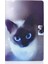 Huawei Matepad T10S/T10 Tablet Shell-Cool Cat Için Desen Baskı Deri Stand (Yurt Dışından) 2