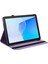 Honor Pad X9 Kılıf Pu Deri Ağaç Geyik Desenli Katlanır Stand Tablet Kapak-Mor (Yurt Dışından) 5