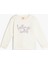 Nakış Detaylı Uzun Kollu Pamuklu Basic Sweatshirt 1