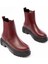 812-2137 Bordo Lastikli Günlük Kadın Bot 3
