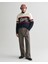 Erkek Lacivert Relaxed Fit Bisiklet Yaka Logolu Kazak 8040206.433 4
