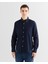 Erkek Lacivert Regular Fit Düğmeli Yaka Gömlek 3240177.433 1