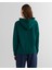 Kadın Yeşil Relaxed Fit Kapüşonlu Logolu Sweatshirt 4201272.310 2
