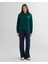 Kadın Yeşil Relaxed Fit Kapüşonlu Logolu Sweatshirt 4201272.310 3
