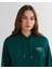 Kadın Yeşil Relaxed Fit Kapüşonlu Logolu Sweatshirt 4201272.310 4
