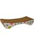 Karton Kedi Tırmalama Kedi Desenli Small 55x10x24 cm 3
