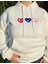 3 Iplik Şardonlu Kadın Desenli Sweatshirt 1