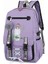 Gençler Için Moda Okul Çantaları (Mor A) (Yurt Dışından) 1