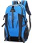 50L USB Jack Açık Hiking Spor Trekking Balıkçılık Su Geçirmez Kamp Erkekler ve Kadınlar Çiftler Omuz Çantası Sırt Çantası Dağcılık Çantası Açık Spor Sırt Çantası (Mavi) (Yurt Dışından) 1
