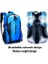 50L USB Jack Açık Hiking Spor Trekking Balıkçılık Su Geçirmez Kamp Erkekler ve Kadınlar Çiftler Omuz Çantası Sırt Çantası Dağcılık Çantası Açık Spor Sırt Çantası (Mavi) (Yurt Dışından) 4