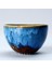 Seramik Fırın Çay Kupası Değişim Porselen Kupa Teacup Ev Kungfu Çay Kase Tek Fincan Tianmu Jianzhan Kung Fu Teaware Ev Dekor | Teacups (Kırmızı) (Yurt Dışından) 5
