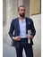Sivri Yaka Kruvaze Slim Fit Takım Elbise 3