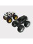 Mini Off-Road Araçlar 2'li - Siyah Beyaz 4