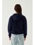 Kapüşonlu Fermuarlı Kadın Sweatshirt 018 3