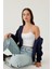 Kapüşonlu Fermuarlı Kadın Sweatshirt 018 5