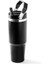 Paslanmaz Çelik Tutacaklı Termos Bardak Siyah 890 ml 1