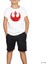 Star Wars Rebel Alliance Logo Beyaz Çocuk Tişört 1