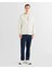 Erkek Krem Regular Fit Kapüşonlu Logolu Sweatshirt 2037021.113 3