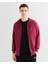 Erkek Bordo Regular Fit Kapüşonlu Logolu Sweatshirt 2037021.558 4