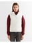 Kadın Krem Regular Fit Kapüşonlu Kapitone Yelek 47124301T.113 1