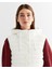 Kadın Krem Regular Fit Kapüşonlu Kapitone Yelek 47124301T.113 4