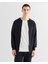 Erkek Siyah Relaxed Fit Kapüşonlu Logolu Sweatshirt 2524345T.5 1