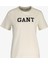 Kadın Krem Regular Fit Bisiklet Yaka Logolu T-Shirt 4201256.130 1