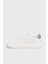 Logolu Deri Sneaker Ayakkabı YM0YM0068102S Erkek Ayakkabı YM0YM00681 02S 2