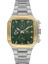 FM11485A-D6 Quartz Çelik Gri Yeşil Kadran 40 mm Erkek Kol Saati 1