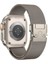 Apple Watch 7 8 9 10 Ultra 44 45 46 49MM Uyumlu Kalın Örgü Metal Paraşüt Kilit Mekanizmalı Kordon 1