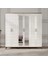 Ücretsiz Montaj - % 100 MDF Paris 6 Kapaklı Gardırop - MDF Dolap - Elbise Dolabı 2