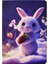 Huawei Mediapad T3 10 Strawberry Bunny Için Akıllı Deri Tablet Kılıfı (Yurt Dışından) 3