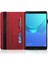 Huawei Mediapad M5 10.8 Inç Deri Kılıf Kırmızı (Yurt Dışından) 4
