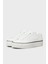 Logolu Sneaker Ayakkabı YW0YW0163301W Bayan Ayakkabı YW0YW01633 01W 3