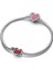 Keith Haring™ x Moments Radiant Heart Zincir Bileklik 925 Ayar Gumus 5