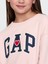 Kız Çocuk Pembe Gap Logo Vintage Soft Sweatshirt Elbise 3