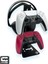 Çok Fonksiyonlu Metal Gaming Ps4 Ps5 Xbox Joystick Kontroller Tutucu ve Kulaklık Dikey Standı 1