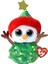 Beanie Boos Peluş Yılbaşı Kardanadamı Garland 17 cm 1