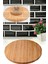 Bambu Döner Standlı 30 cm Lüx Sunum Tabağ 28X28X35CM BLS3030DBNR 1