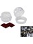 2 Pcs Ocak Düğme Koruyucu Kapak Mika Kristal (4767) 1