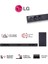 Lg Optik USB -Bluetooth Bağlantı Kablosuz Üstün Bas  300W 2.1 Kanal Soundbar 1