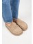 (Ziva) Kadın Loafer Platform Vizon Terlik 2