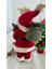 Tekno Trust Yılbaşı Süsü Hediye Paketli ve Sepetli Noel Baba Biblo Figür 35 cm 3
