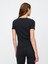 Kadın Siyah Gap Logo Modern Crop T-Shirt 5