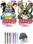 Naruto 13 ve Naruto 17 2'li Set - Kalem 1