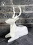 19 cm Beyaz Geyik Biblo, Geyik Figürlü Modern Dekoratif Biblo, Pinterest Biblo 1