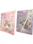 SZ-299 Sanrio Kuromi & Mymelody Sticker ve Yelpaze Seti 1